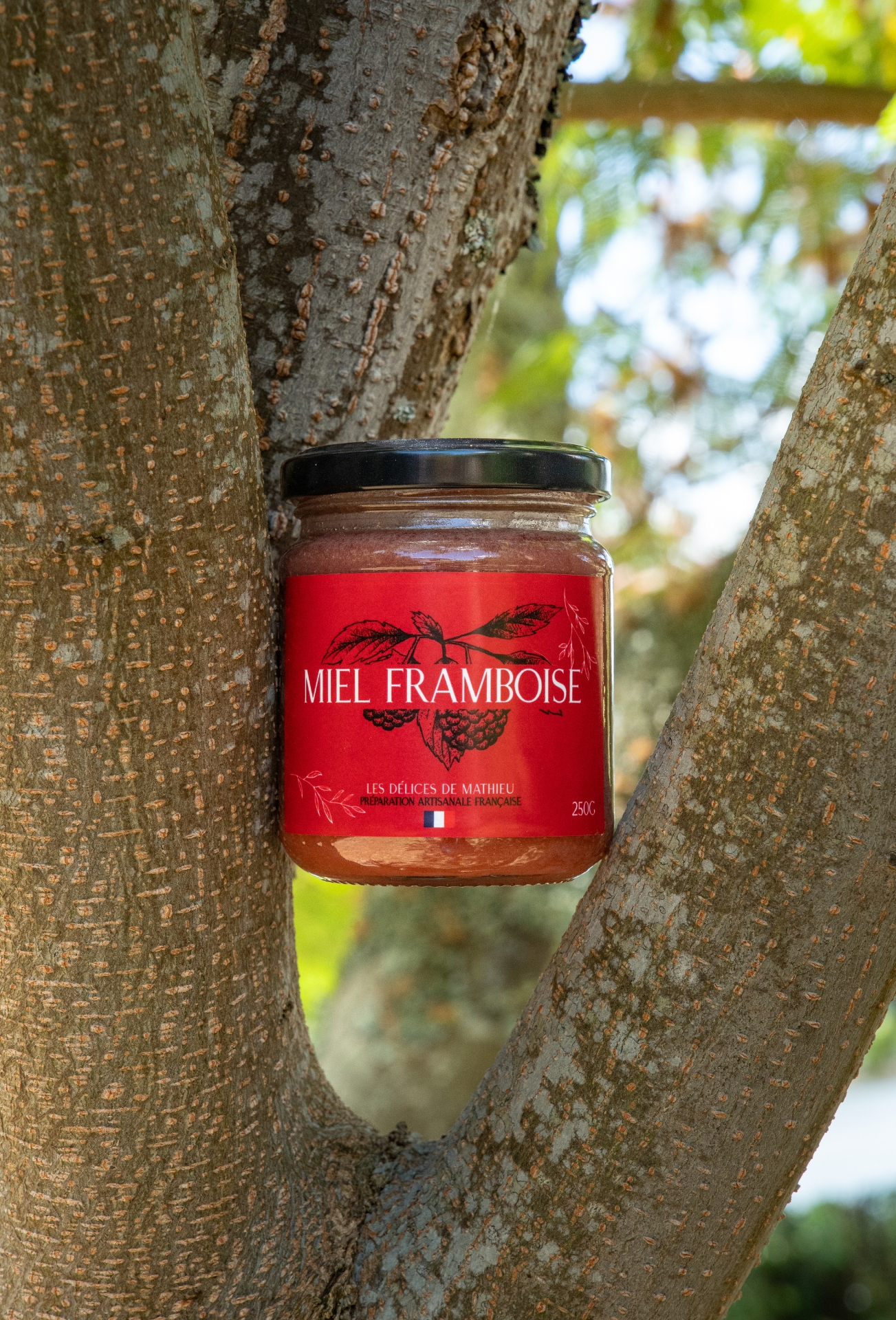 miel framboise