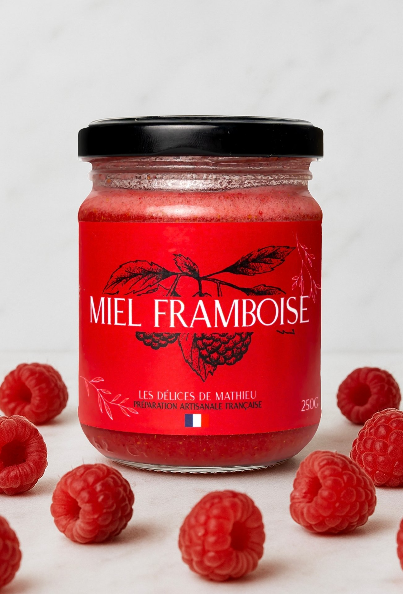 miel framboise