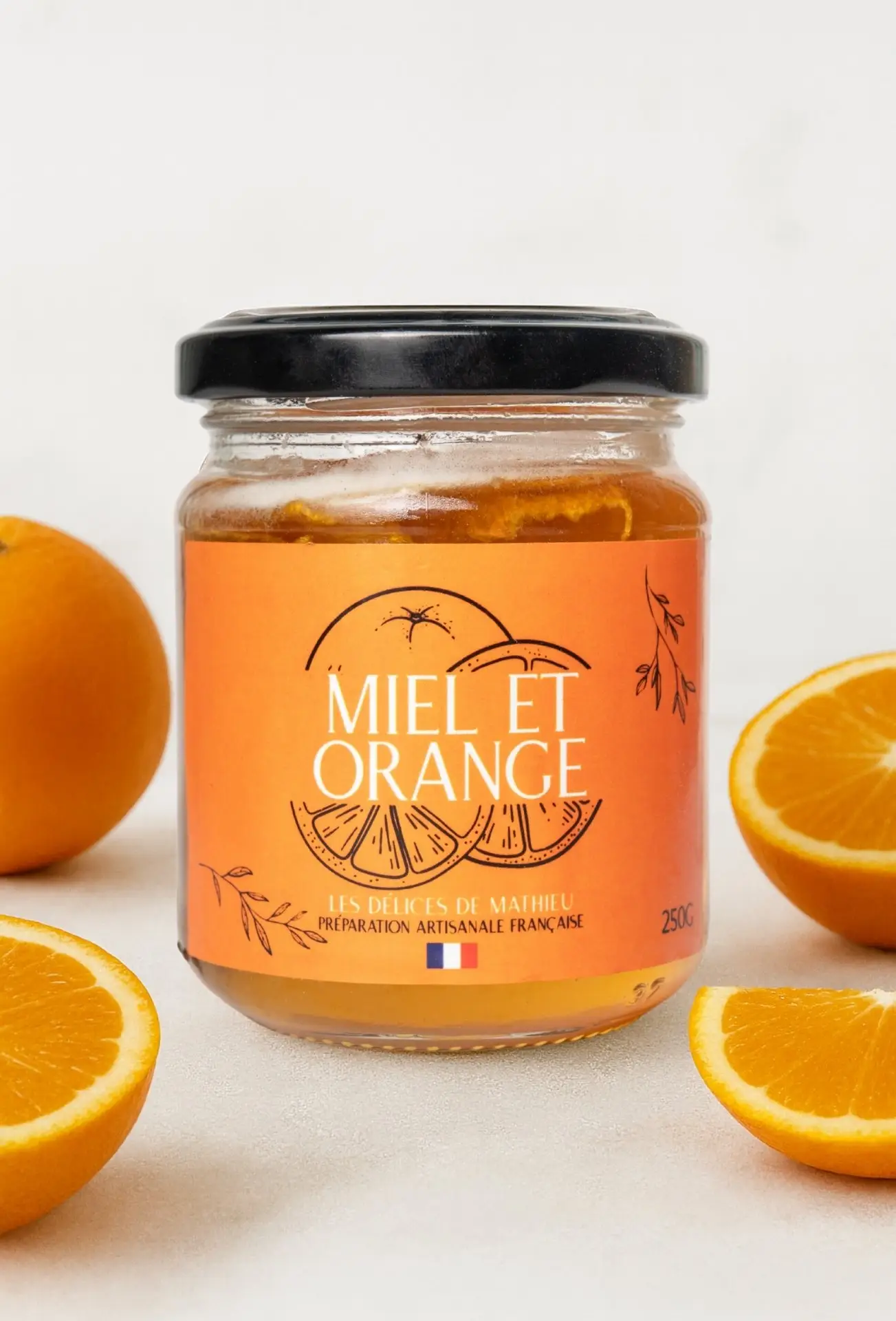 miel écorces d'orange