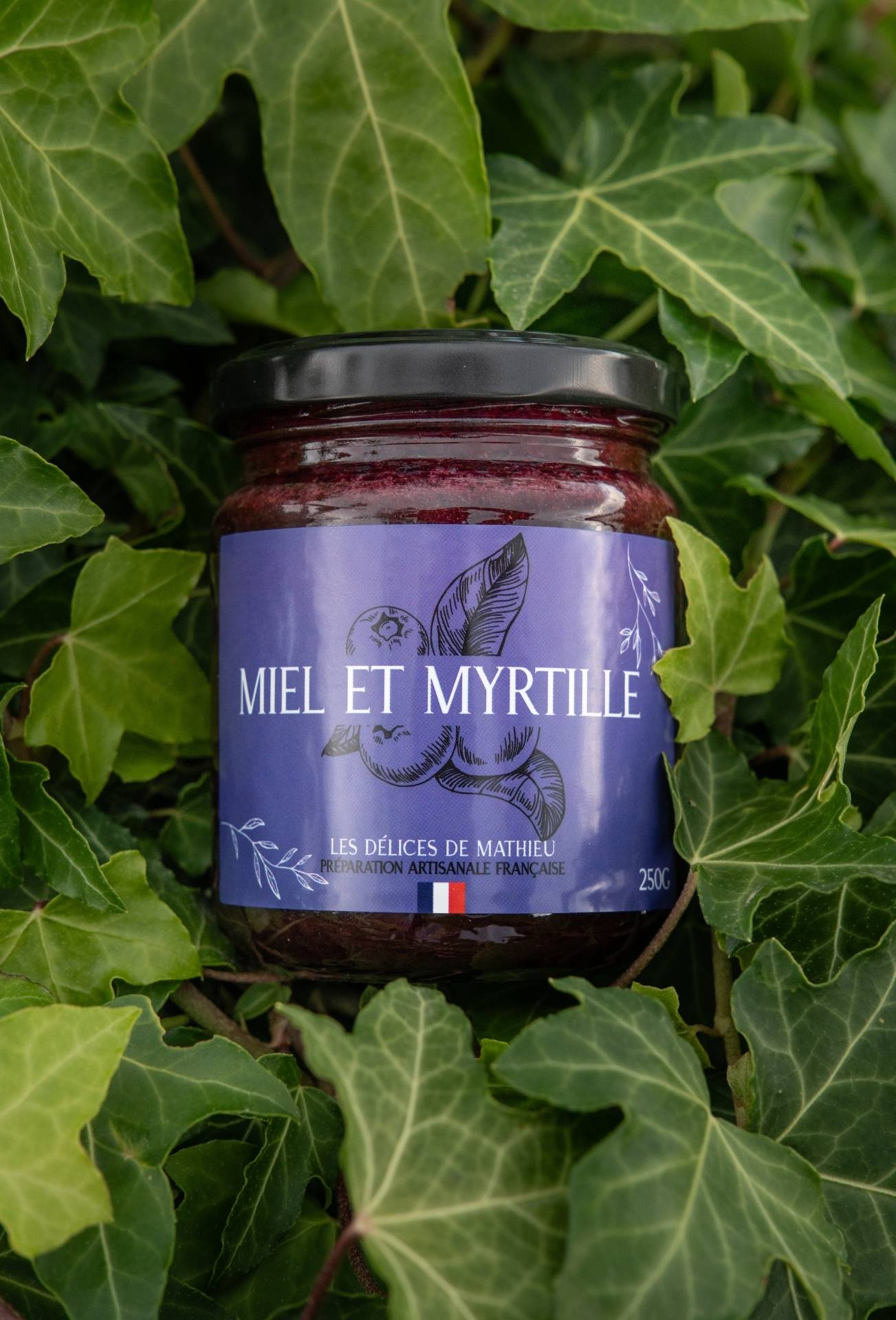 miel myrtille